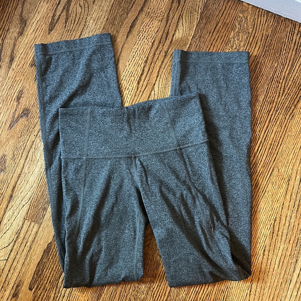 Grey Athleta boot cut pants